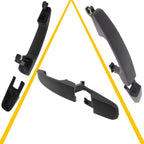 Set of 2 Exterior Black Door Handles for Ford Focus Escape Transit CMax