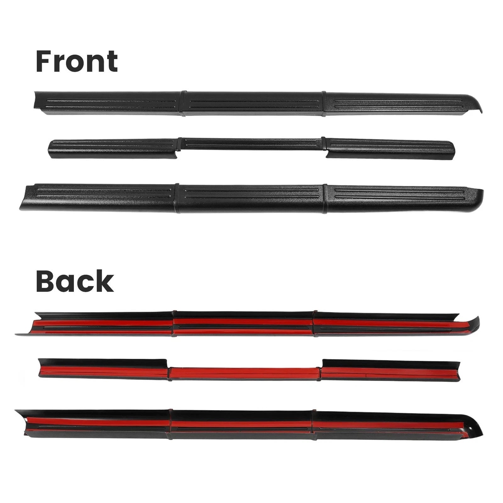 Bed Rail Caps & Tailgate Protector for Nissan Frontier (2005–2012)