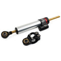 250mm Steering Damper Stabilizer for Motorcycle - Silver