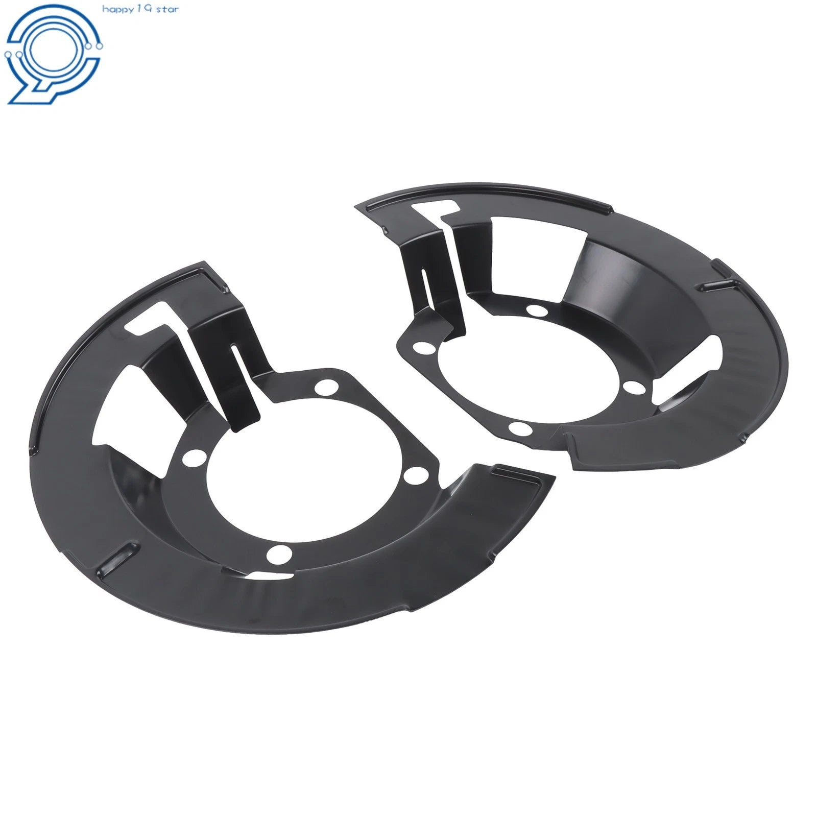 Set of 2 Brake Dust Shields for Dodge Ram 1500 2500 3500