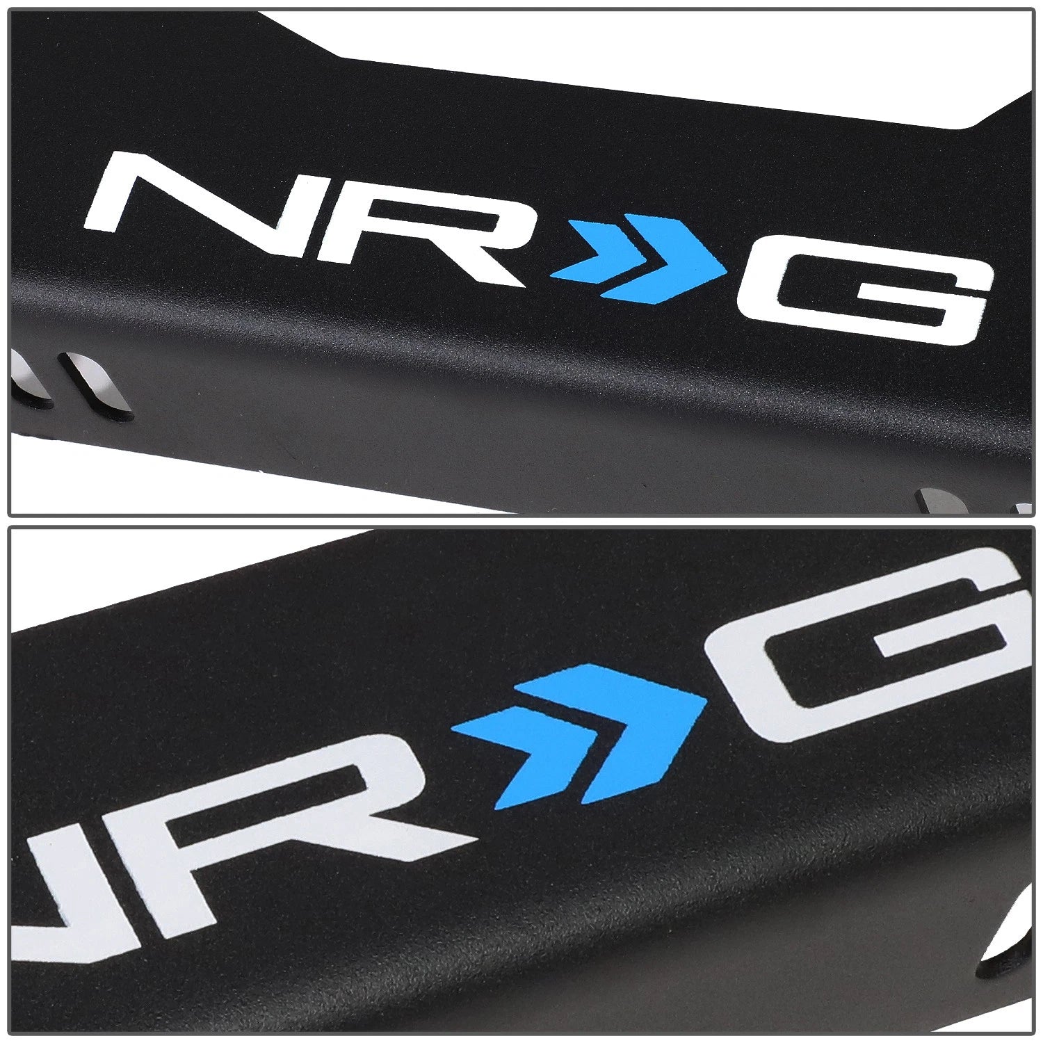 Set of 2 NRG Innovations Steel Bucket Seat Side Mount Brackets RSC-100MB