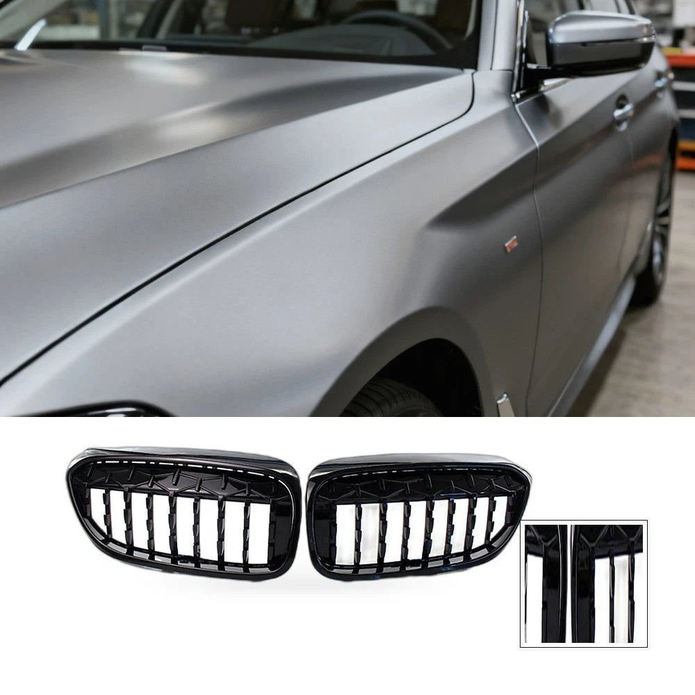 Meteor Semi-Plated Grille for BMW 5 Series G30 G38 (2017–2019)