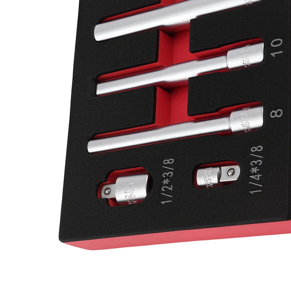 Set of 7 Extra Deep Sockets 8-14mm for Automotive (CR-V)