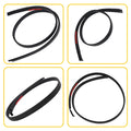 Set of 2 Roof Molding Trim Sealing Strips for Toyota Tundra Crewmax (2007–2021)