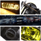 Amber Lens Bumper Fog Light Set for Cadillac Escalade (2002–2006)