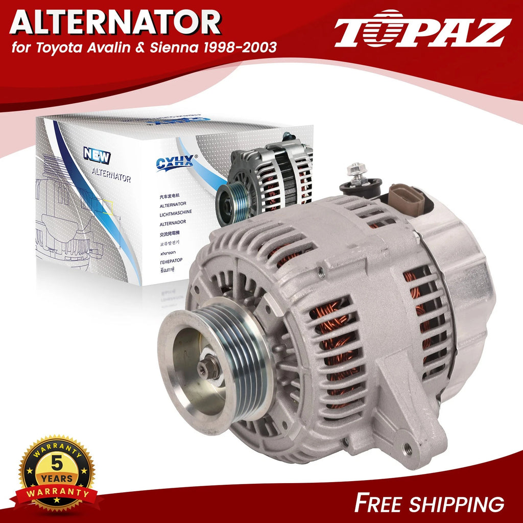 140Amp Alternator for Toyota Avalon & Sienna (1998–2003)