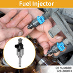 1 Pc Fuel Injector No.0261500074 for Audi A3 2.0L Quattro (2008–2013)