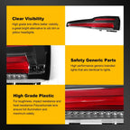 Full LED Tail Lights for GMC Yukon (2015–2020) Red Housing