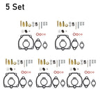 Set of 5 Carb Gasket Repair for International IH Farmall Super H M W4 O4 W6