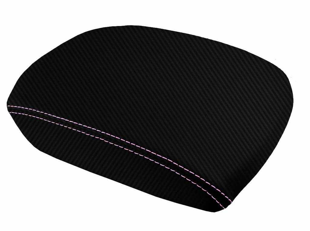 Console Lid Armrest Cover Carbon Fiber for Honda Pilot (2009–2015)