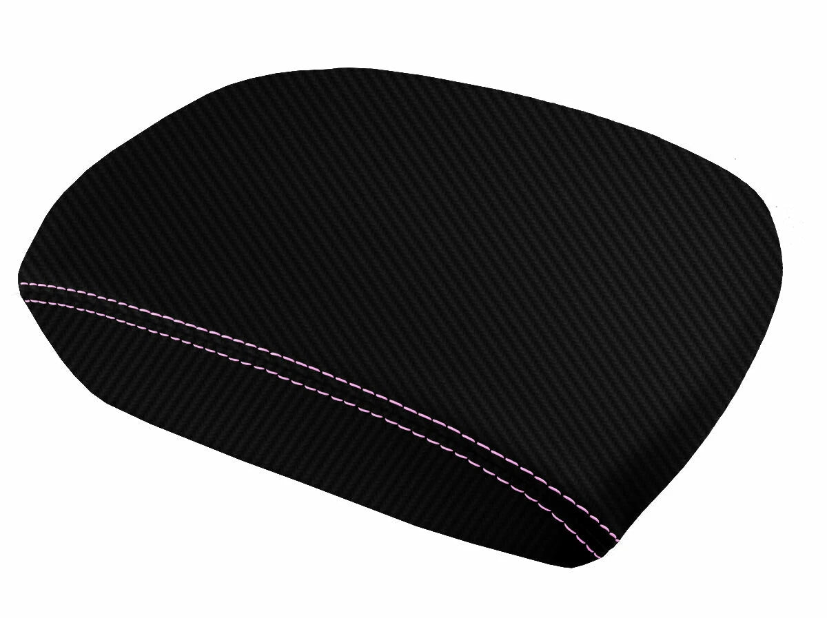 Console Lid Armrest Cover Carbon Fiber for Honda Pilot (2009–2015)