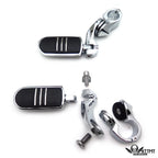 Streamliner Foot Peg Set for 1.25" Engine Guard (Adjustable Mount Kit)