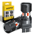 2X Red LED Turn Signal Brake Light Bulb for AUXITO 3157 3156 (CANBUS)