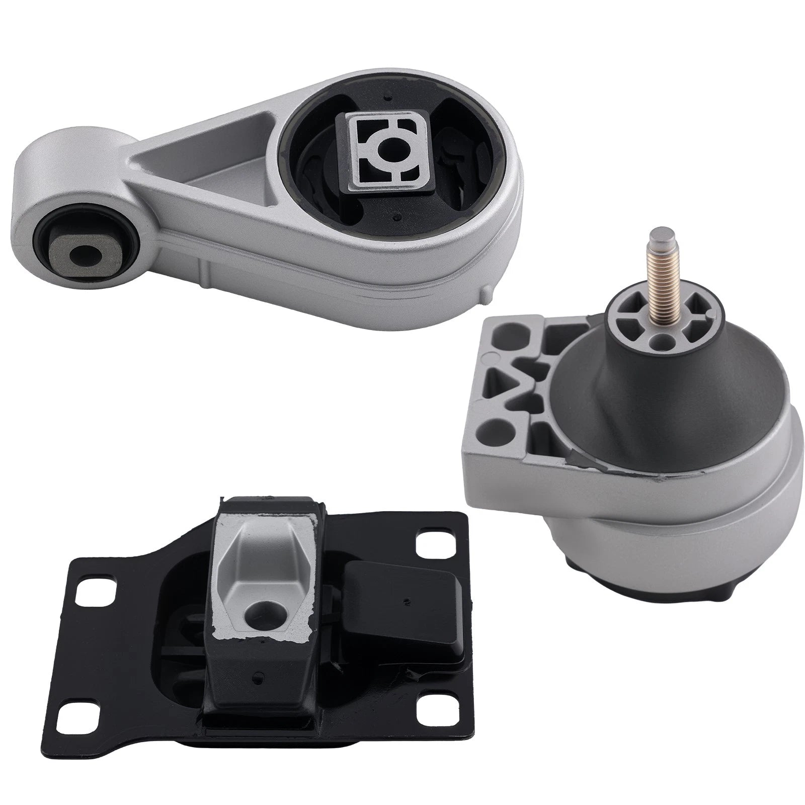 3Pcs Engine Motor & Transmission Mount for Ford Focus L4 2.0L (2000–2004) A3003