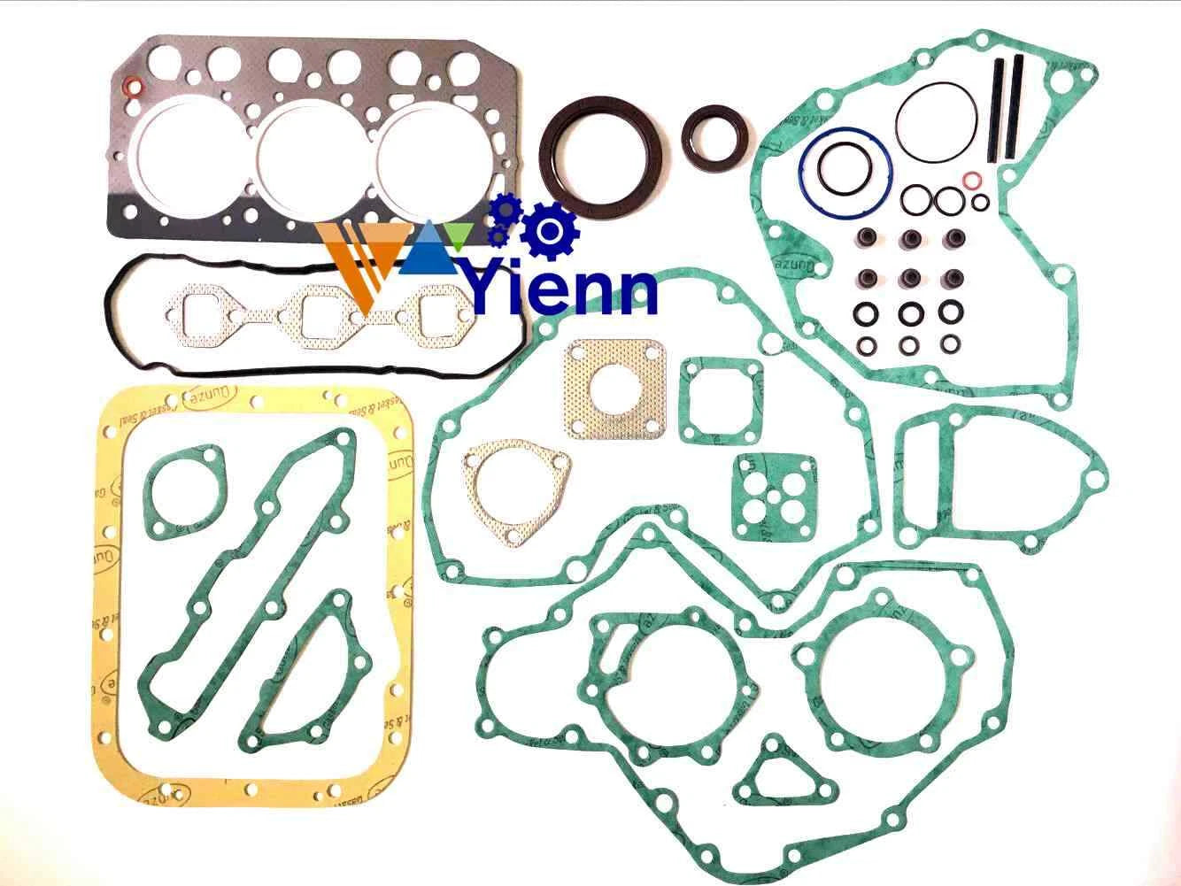 S3L S3L2 Cylinder Head Complete Assembly with Gasket Kit for Mitsubishi Engine