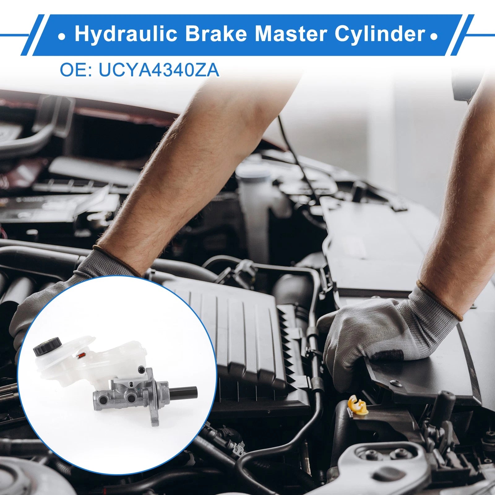 Brake Master Cylinder with Reservoir No.UCYA4340ZA for Ford Ranger (2011–2015)