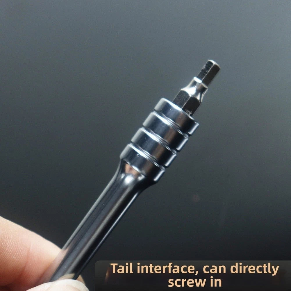 13-in-1 Bike Repair Screwdriver Kit with Ratcheting Mechanism