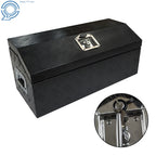 Aluminum Tongue Tool Box for Truck Pickup RV Trailer Bed Storage (30"x13"x13")
