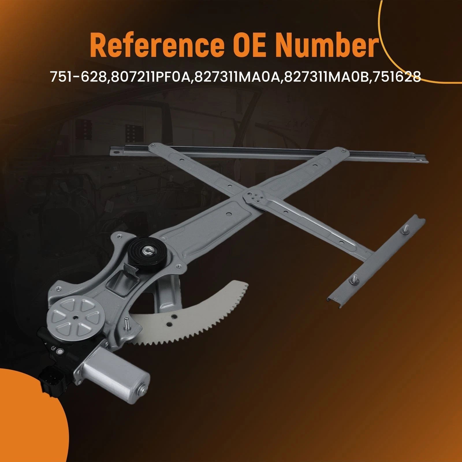 Window Regulator Assembly for Nissan NV1500 (2012-2021) Front Left