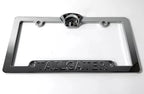 Chrome Tailgate License Plate Frame W Bottle Opener for Chevy Silverado (2019–2024)