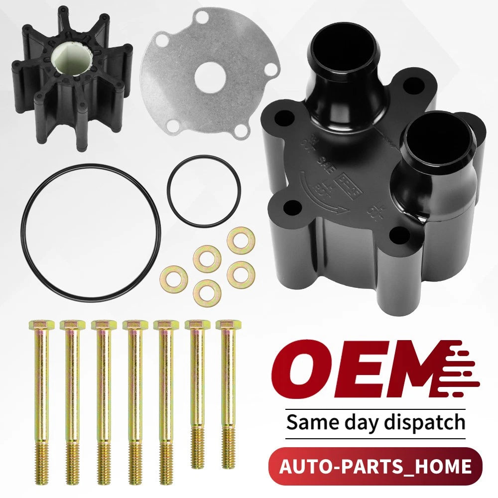 Water Pump Impeller Kit with Housing for Mercruiser Bravo (46-807151A14)