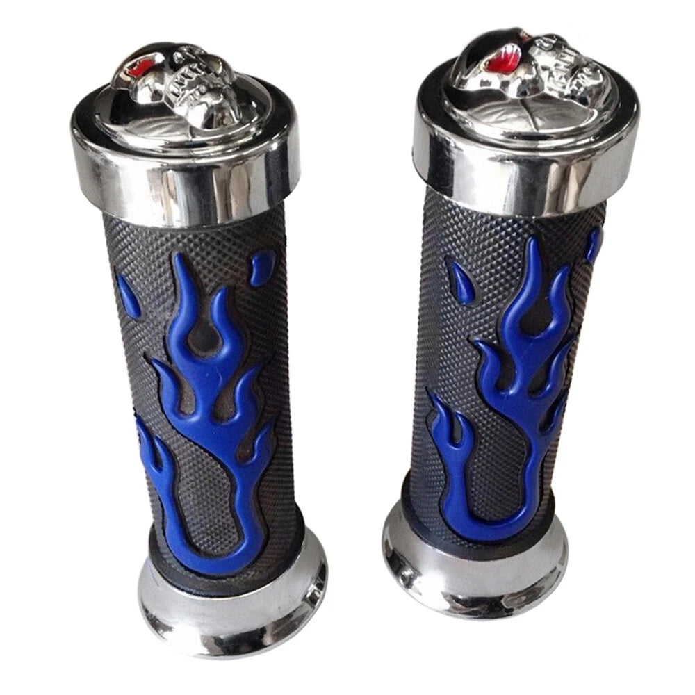 7/8" Blue Flame Hand Grips for Honda CB1000R (2008–2023)