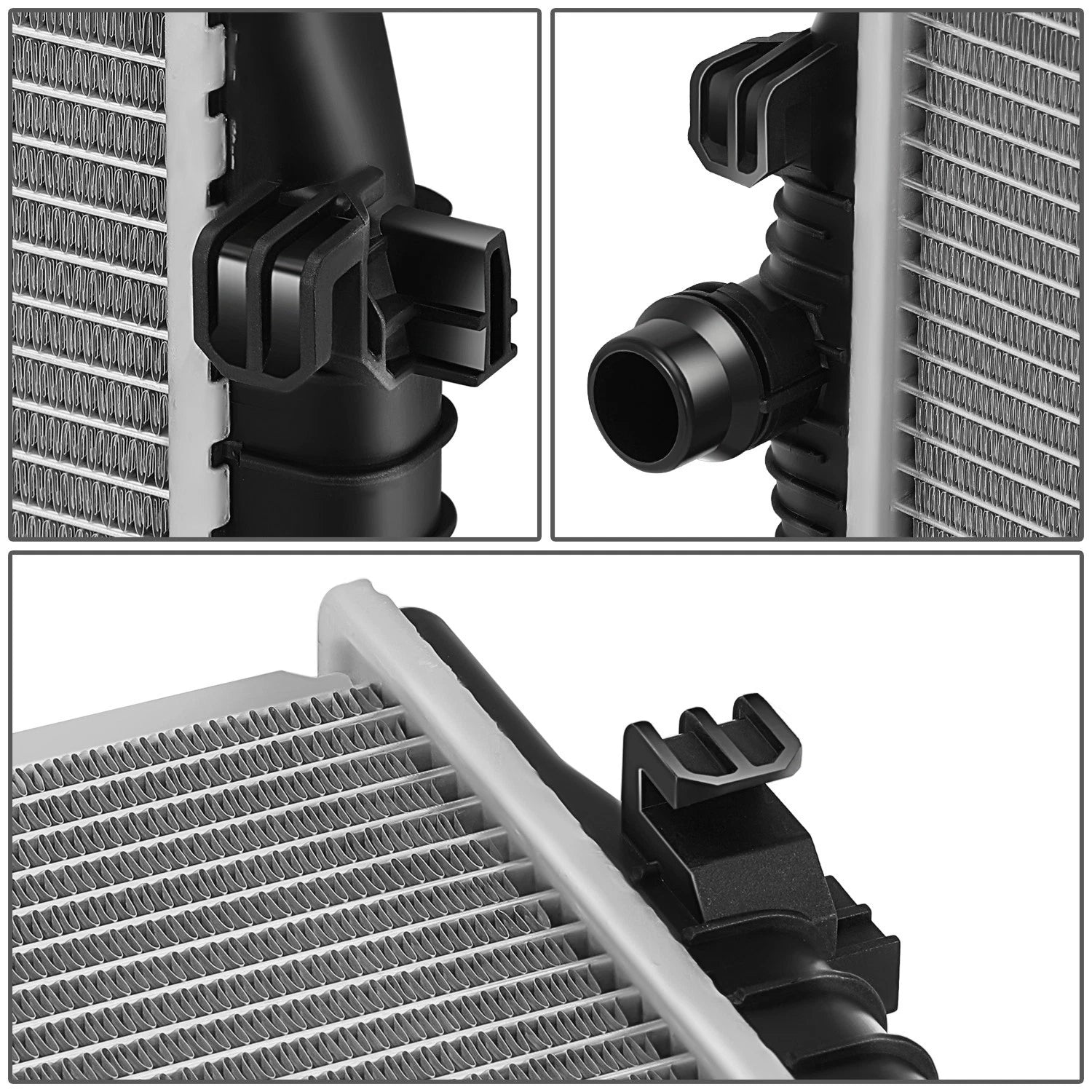 OE Style Aluminum Core Radiator for Audi A3 Volkswagen Golf 2.0L (2015–2019) DPI13578