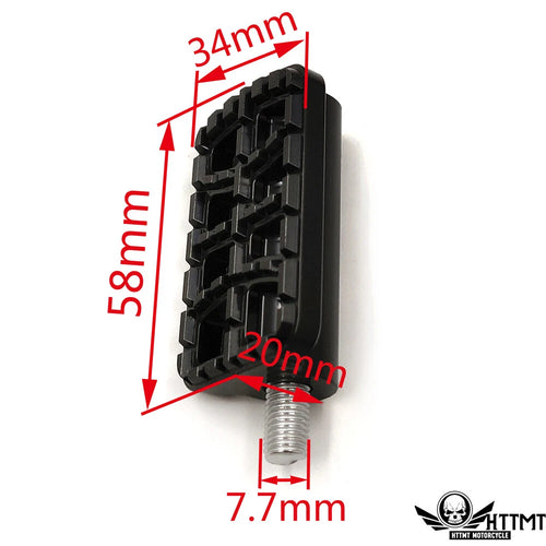 1 Pair Black CNC Dominator Shifter Pegs for Harley Dyna Touring Sportster Softail