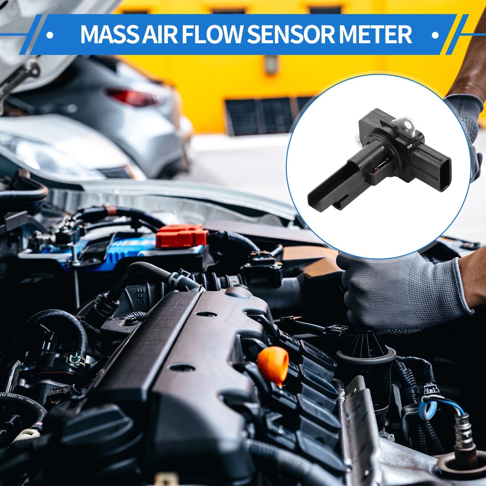 Mass Air Flow Sensor Meter for Toyota Subaru (Compatible)