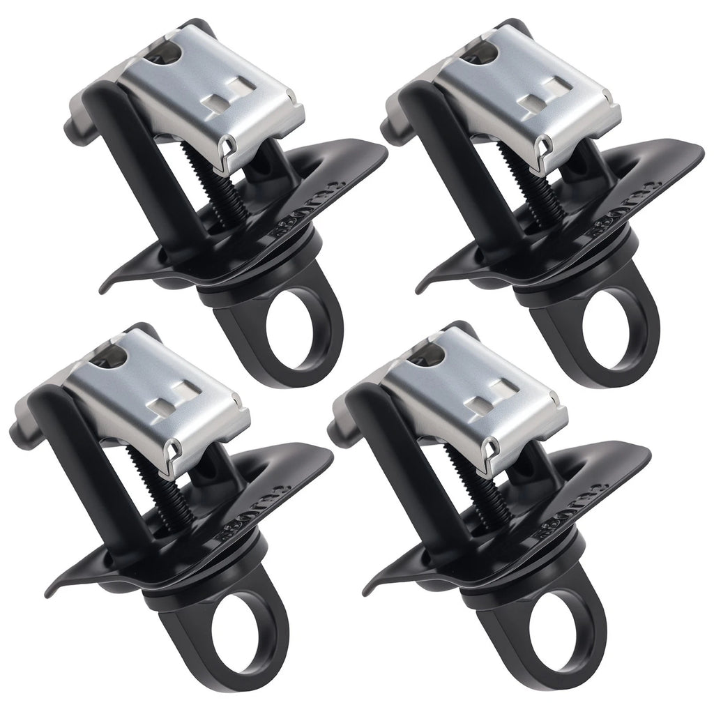 Set of 4 Cargo Anchors for Silverado 2500 HD (2015–2023) 22987602 Black