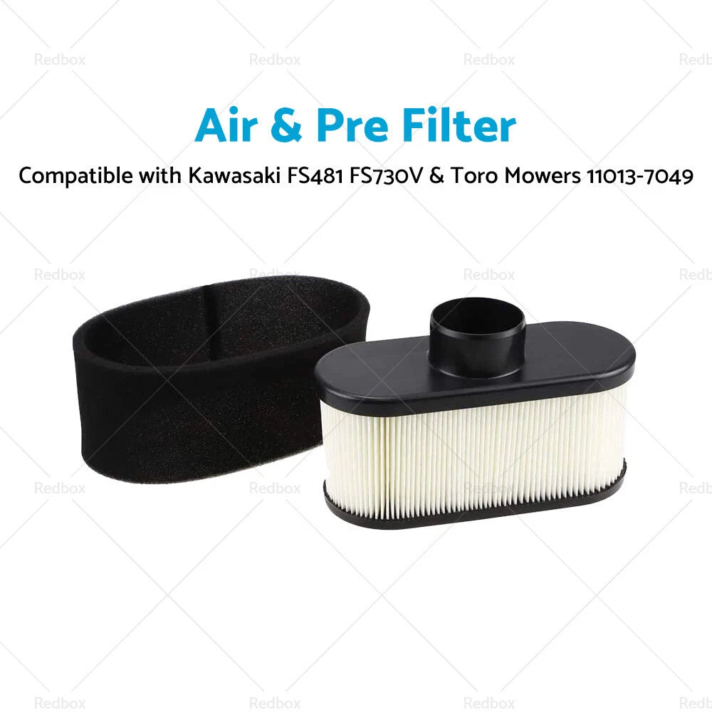 Air & Pre Filter for Kawasaki FS481 FS730V & Toro Mowers (11013-7049)