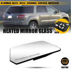 Exterior Mirror Glass with Backing Plate for Acadia Outlook Traverse (2007–2017)