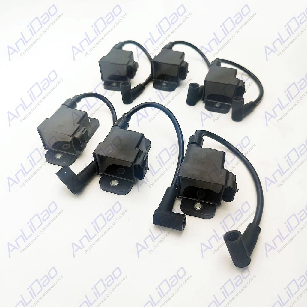 Set of 6 Ignition Coils for Mercury 30-300HP (1996–2007) 827509A 827509T 114-7509 3454