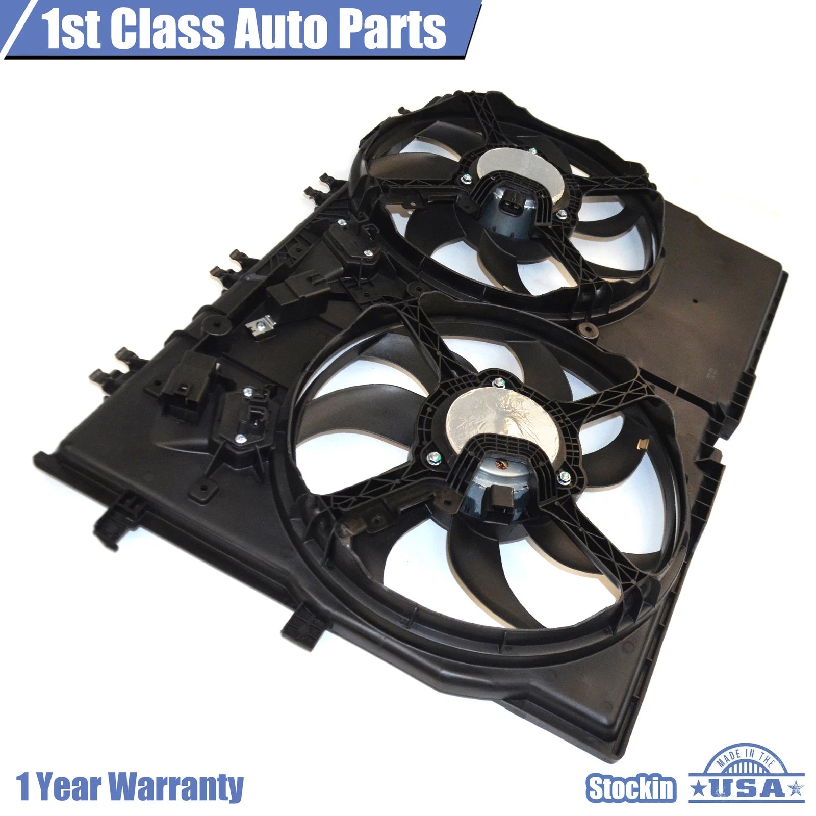 Radiator Cooling Fan Assembly for Ram ProMaster 1500 2500 3500 (2014-2023)