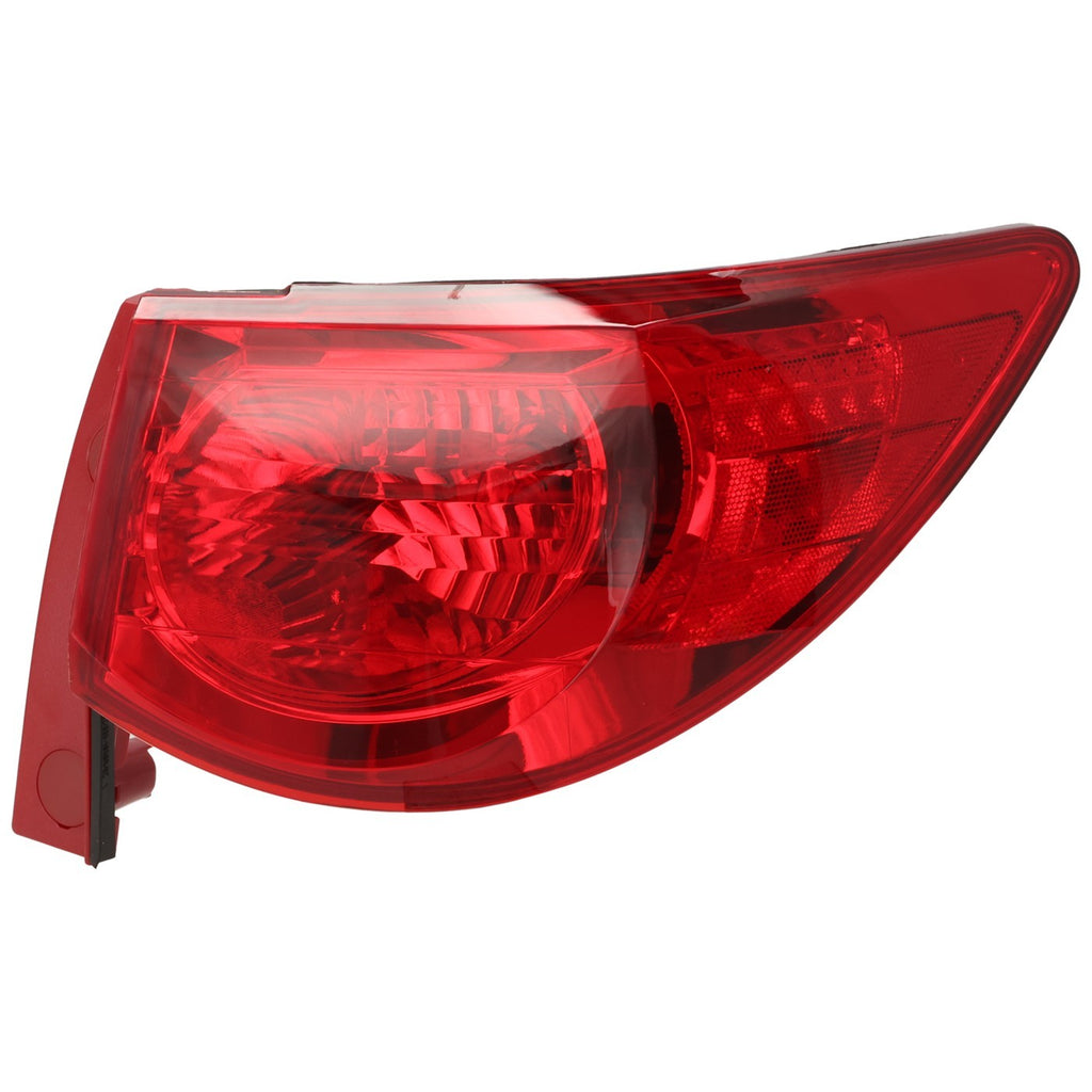 Tail Light for Chevrolet Traverse (2009–2012) Passenger Side Red Lens