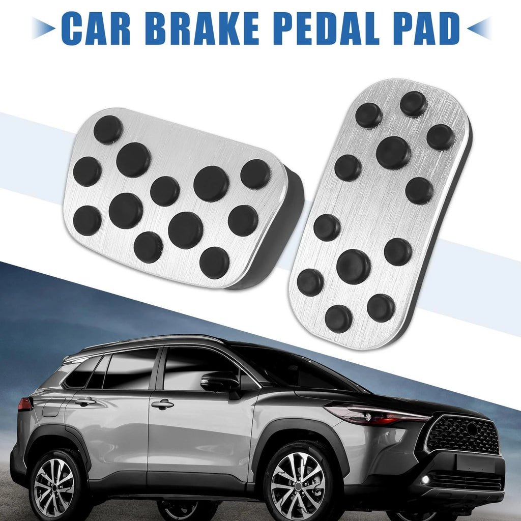 Set of 2 Foot Pedal Pads for Toyota Corolla Hatchback (2019–2023)