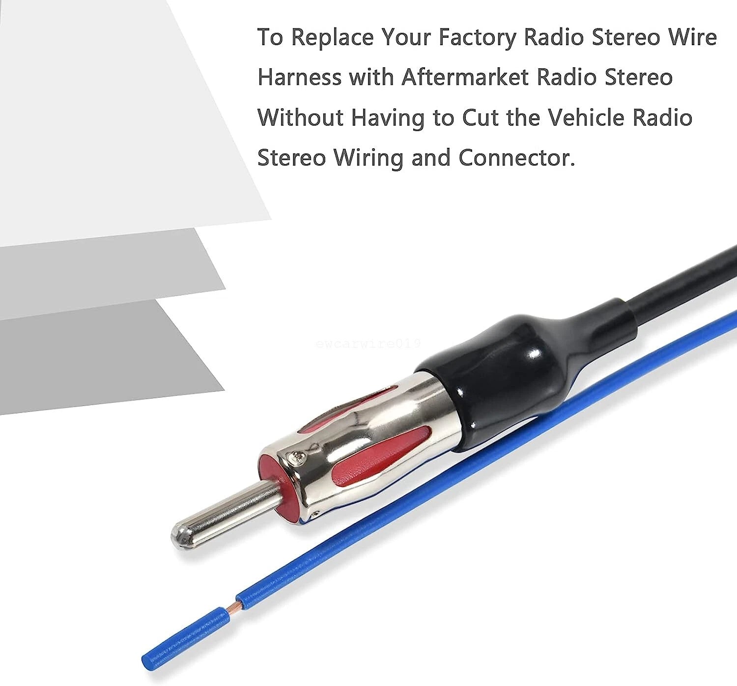 Radio Wire Harness Antenna Adapter for Acura RDX (2007–2015)