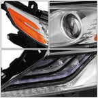 LED DRL Turn Signal Projector Headlight Lamp for Toyota Camry (2018–2021)