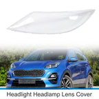 1 Pcs Headlight Lens Cover for Kia Sportage (2009–2014) PC Clear