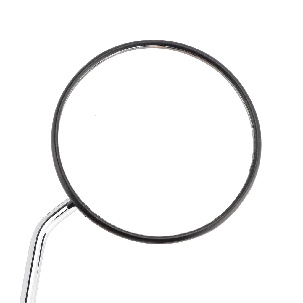 Black Round Mirror Set for Honda Express Spree Gyro Elite 50 (NA NC NQ NX SE TG50)