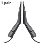 Plastic Headlight Wiper Blades 2 x for Mercedes W126 (1979–1991)