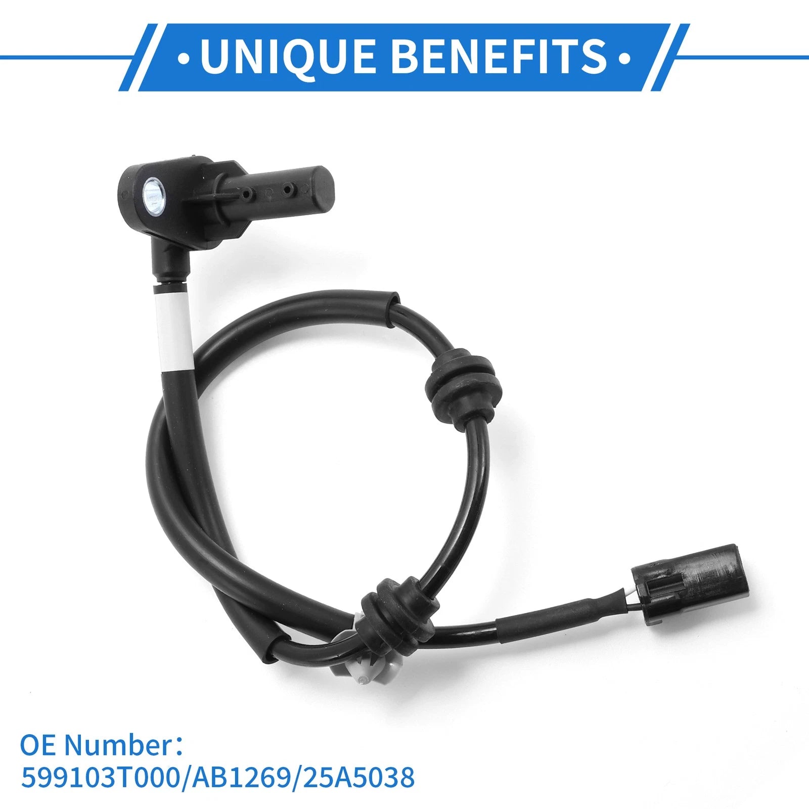 ABS Wheel Speed Sensor for Hyundai Equus (2011–2016) No. 599103T000/AB1269/25A5038