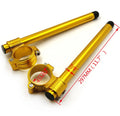 Riser Pair 45mm Tube Clip-ons Handlebar Clamp for Cafe Racer
