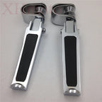 Chrome U-Clamp Foot Peg for Harley 1200 Nightster Super Glide Sportster (2007–2023)