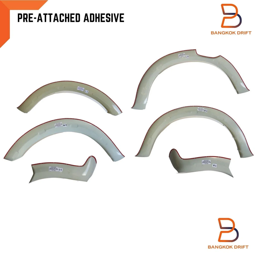 Pearl White Fender Flares for Isuzu D-Max DMAX Ute (2020-2022)