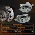 Rear Brake Calipers with Bracket for Nissan/INFINITI (2003–2009) 19B2792 19-B2793