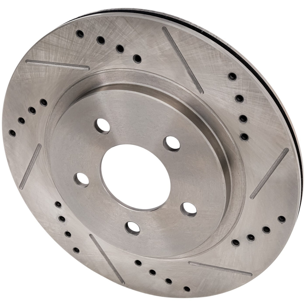 Front & Rear Brake Disc Rotors for Ford Mustang (2005–2014)