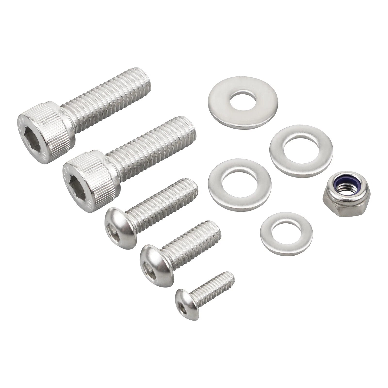Rear Brake Reservoir Bolts Washers Nuts Kit for Yamaha Banshee 350 (1987–2006)