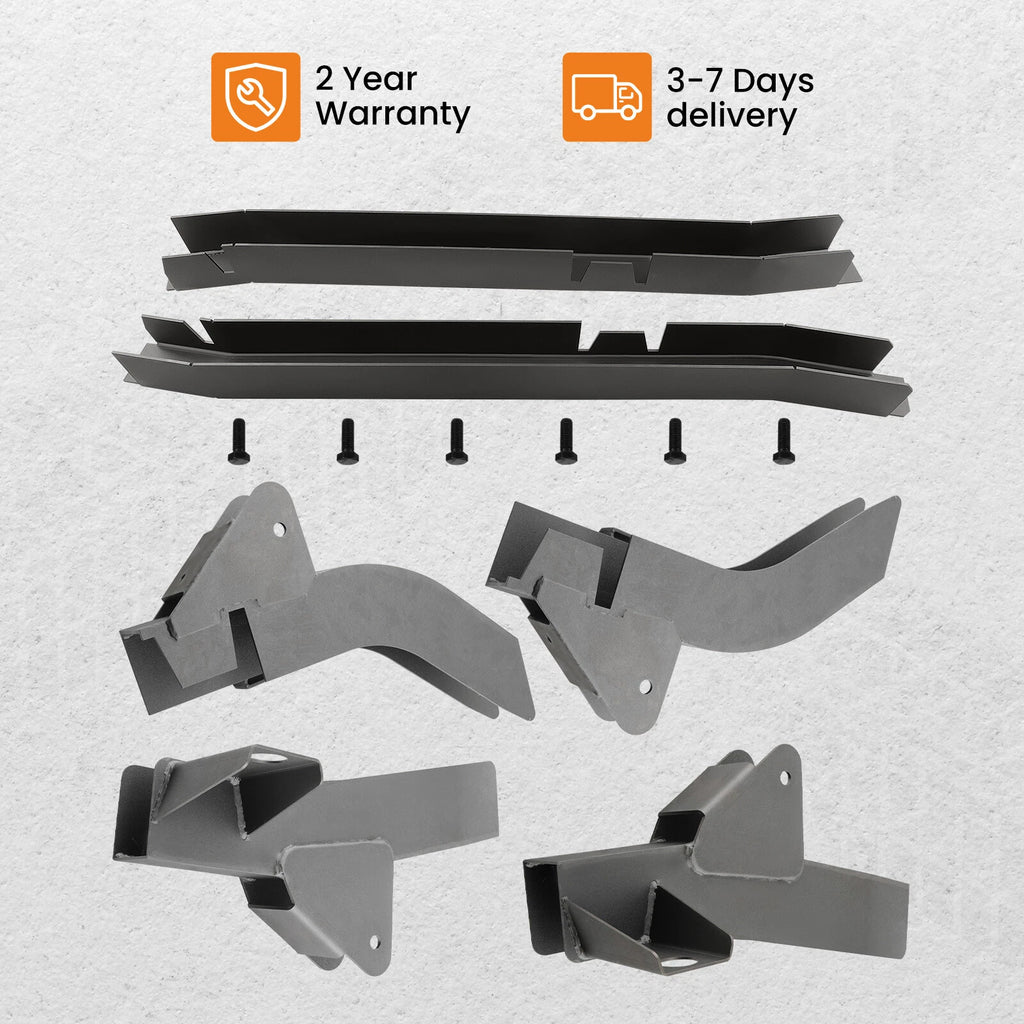 Tieward Frame Rust Repair Kit for Jeep Wrangler TJ (1997–2006) Heavy Duty Steel