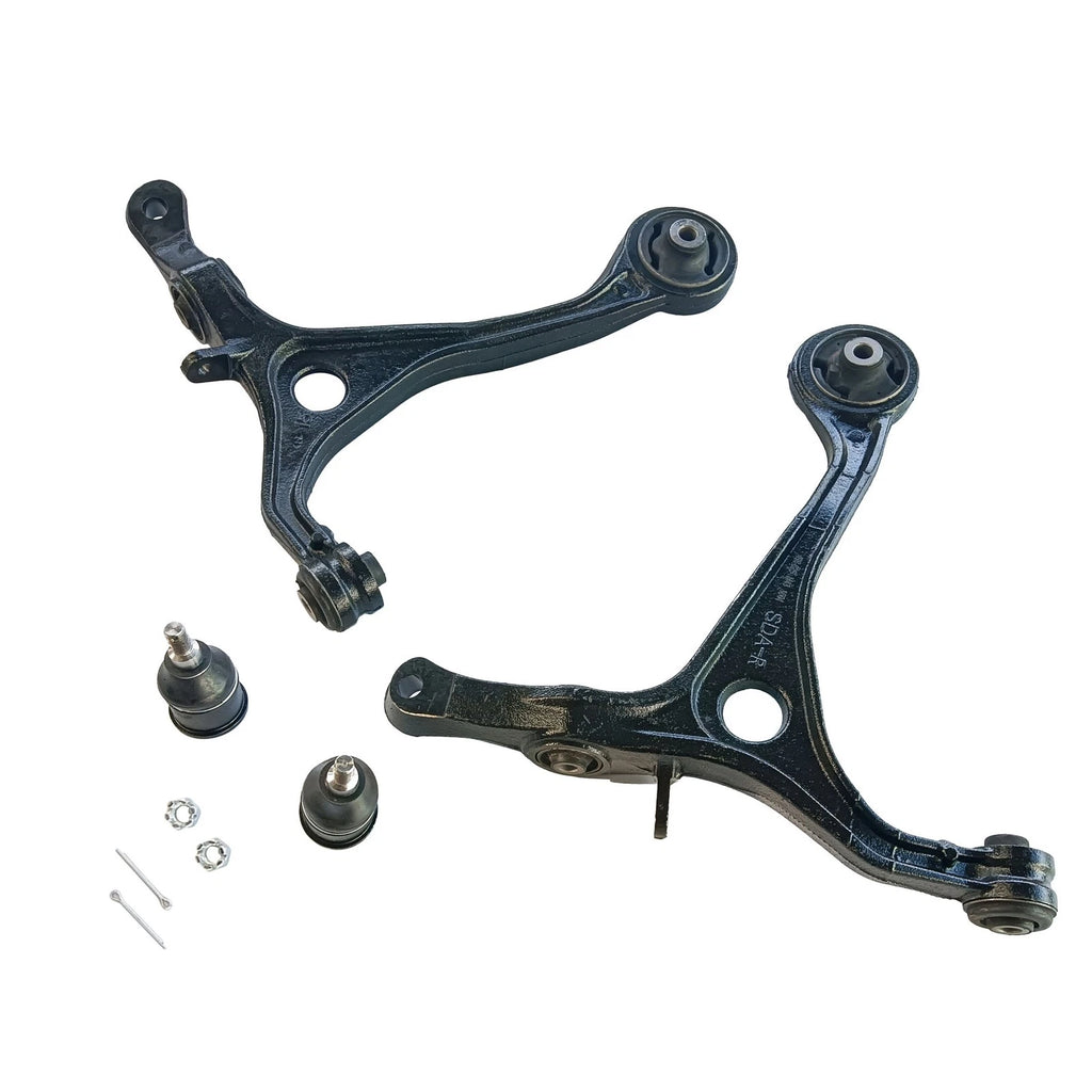 Set of 4 Front Lower Control Arms Ball Joints for Acura TSX Honda Accord (2003–2007)